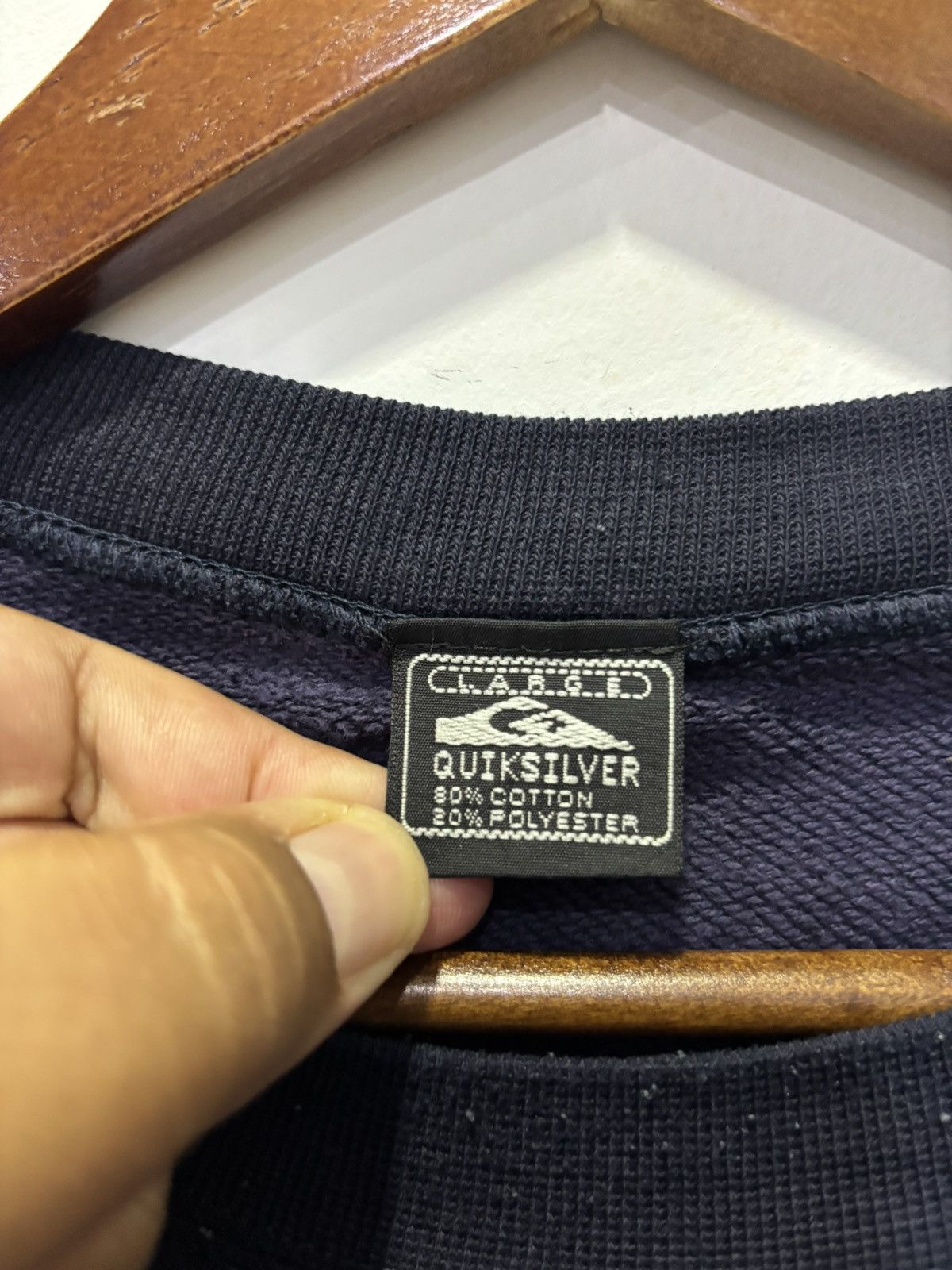 Quiksilver Vintage Quiksilver Sweatshirt Size US L / EU 52-54 / 3 - 3 Thumbnail
