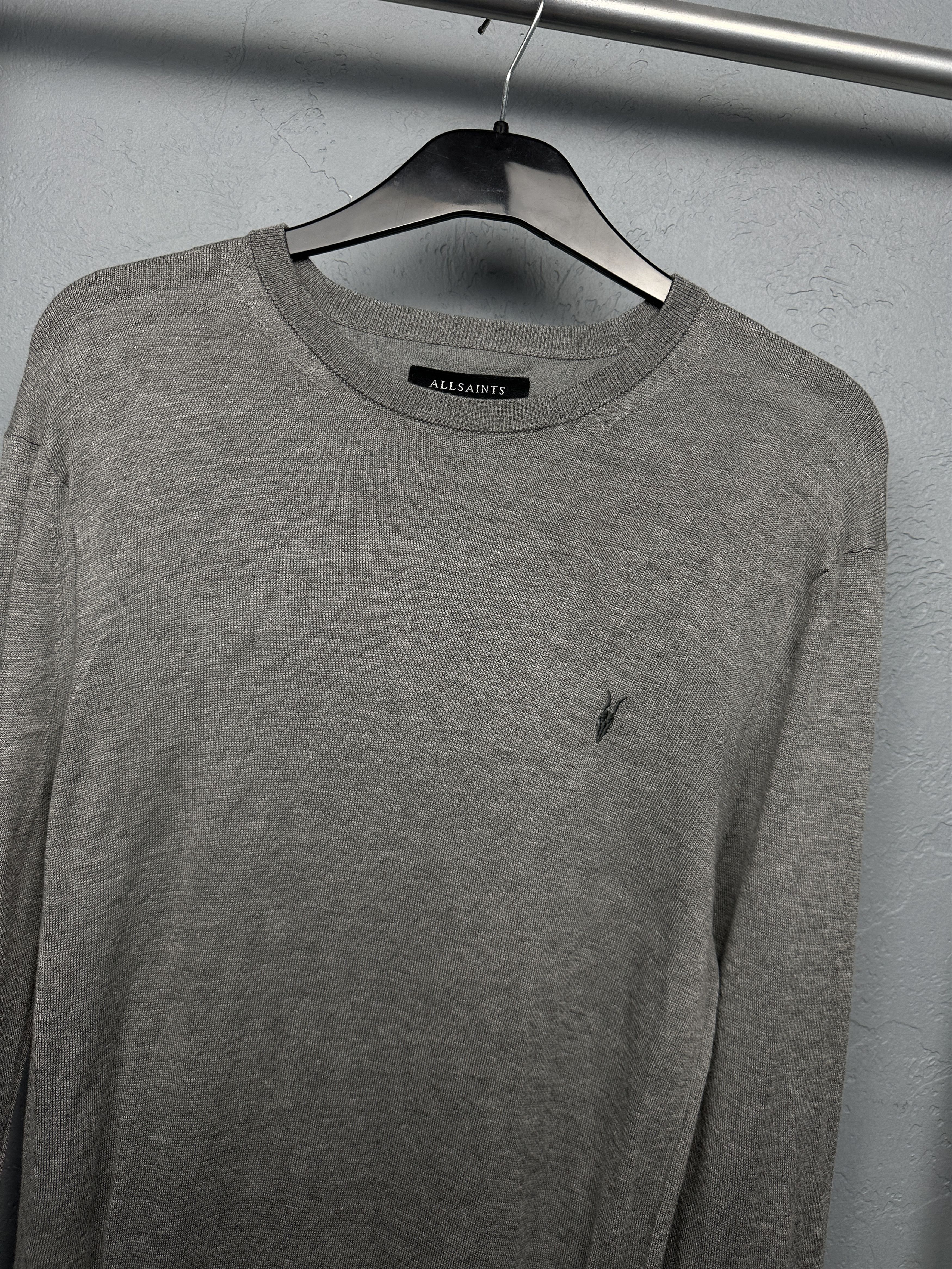 Allsaints Allsaints Mens Nomo Crew Neck Sweater Size US S / EU 44-46 / 1 - 2 Thumbnail