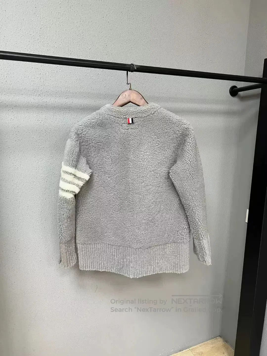 Thom Browne thom browne gray knit cardigan. Size US M / EU 48-50 / 2 - 2 Thumbnail