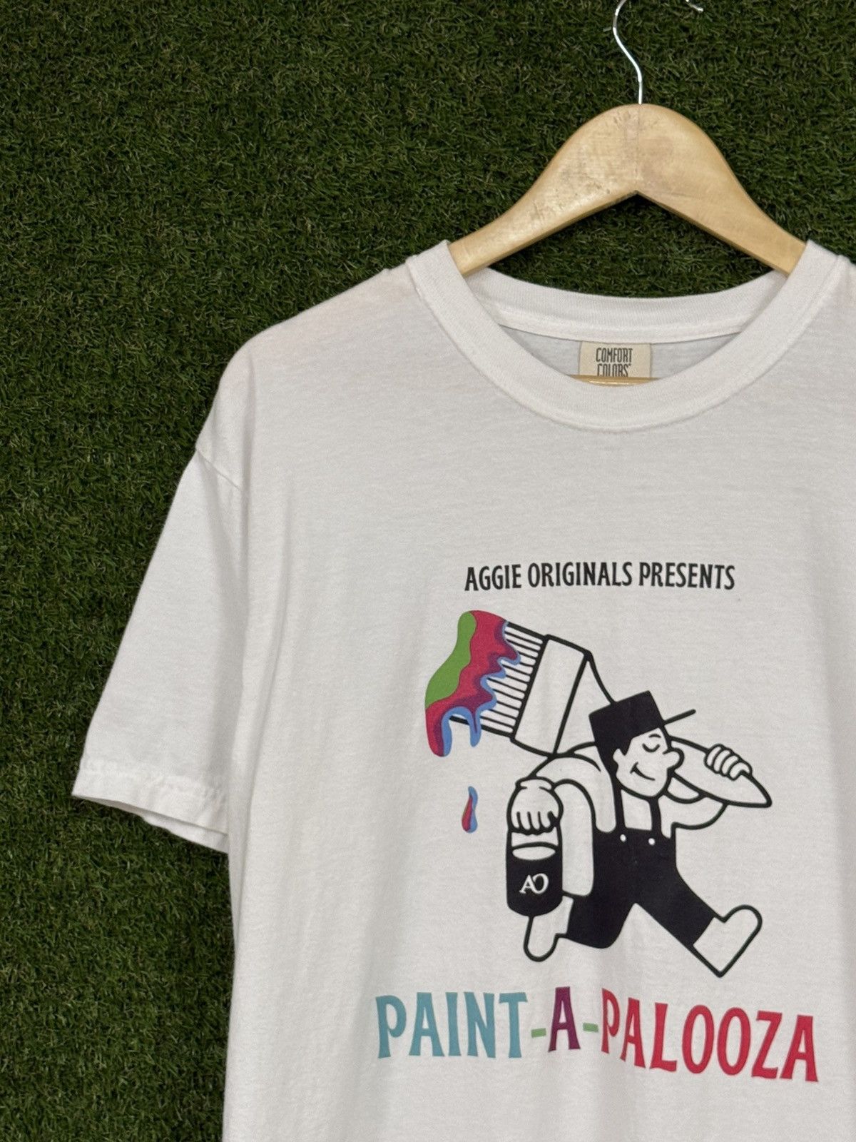 Comfort Colors Comfort Colors Paint Painter Cartoon Logo Tee White Large Size US L / EU 52-54 / 3 - 2 Thumbnail