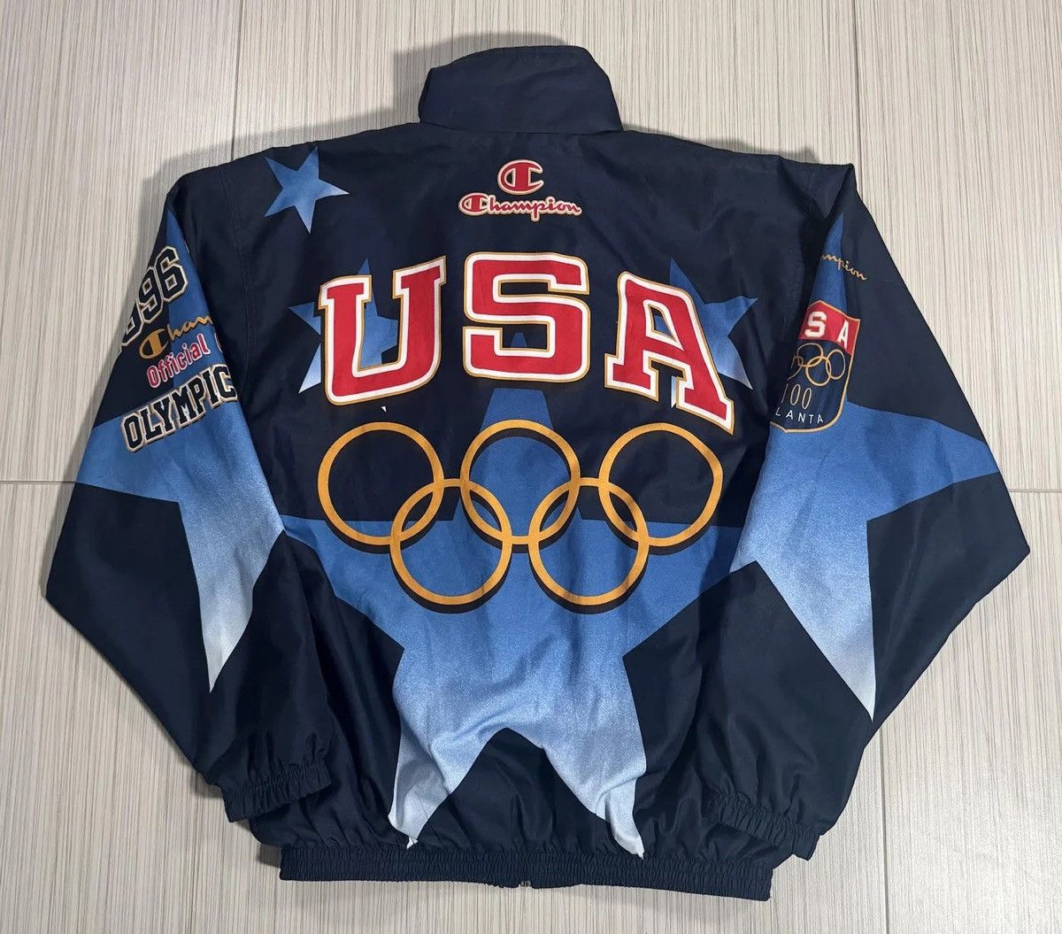 Champion Vintage Champion Team USA Olympic Jacket (Size XL) Size US XL / EU 56 / 4 - 3 Thumbnail