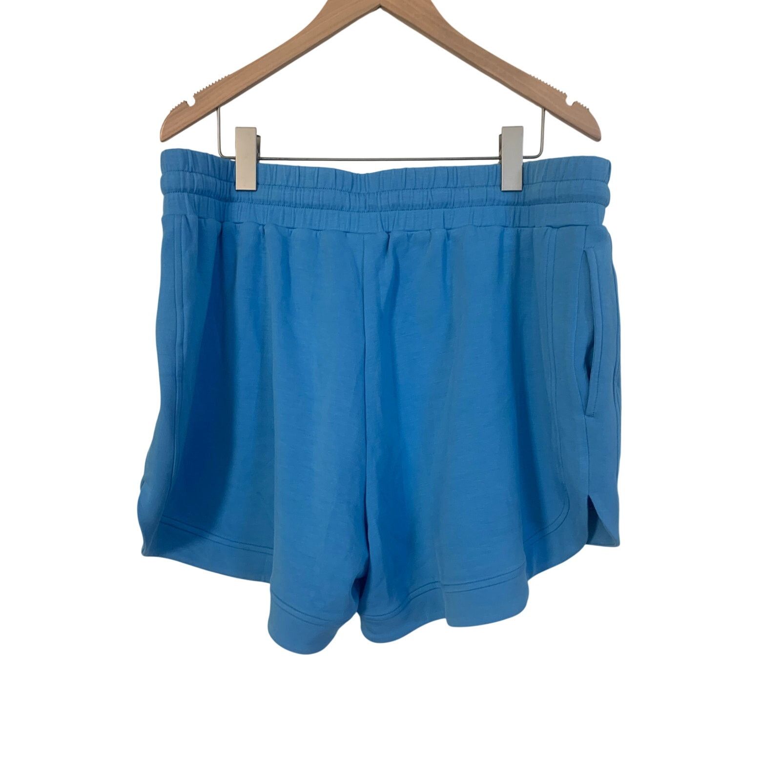 Anthropologie NWT Anthropologie Varley Ollie High-Rise Shorts - Size 1X Size 36" / US 14 / IT 50 - 3 Thumbnail