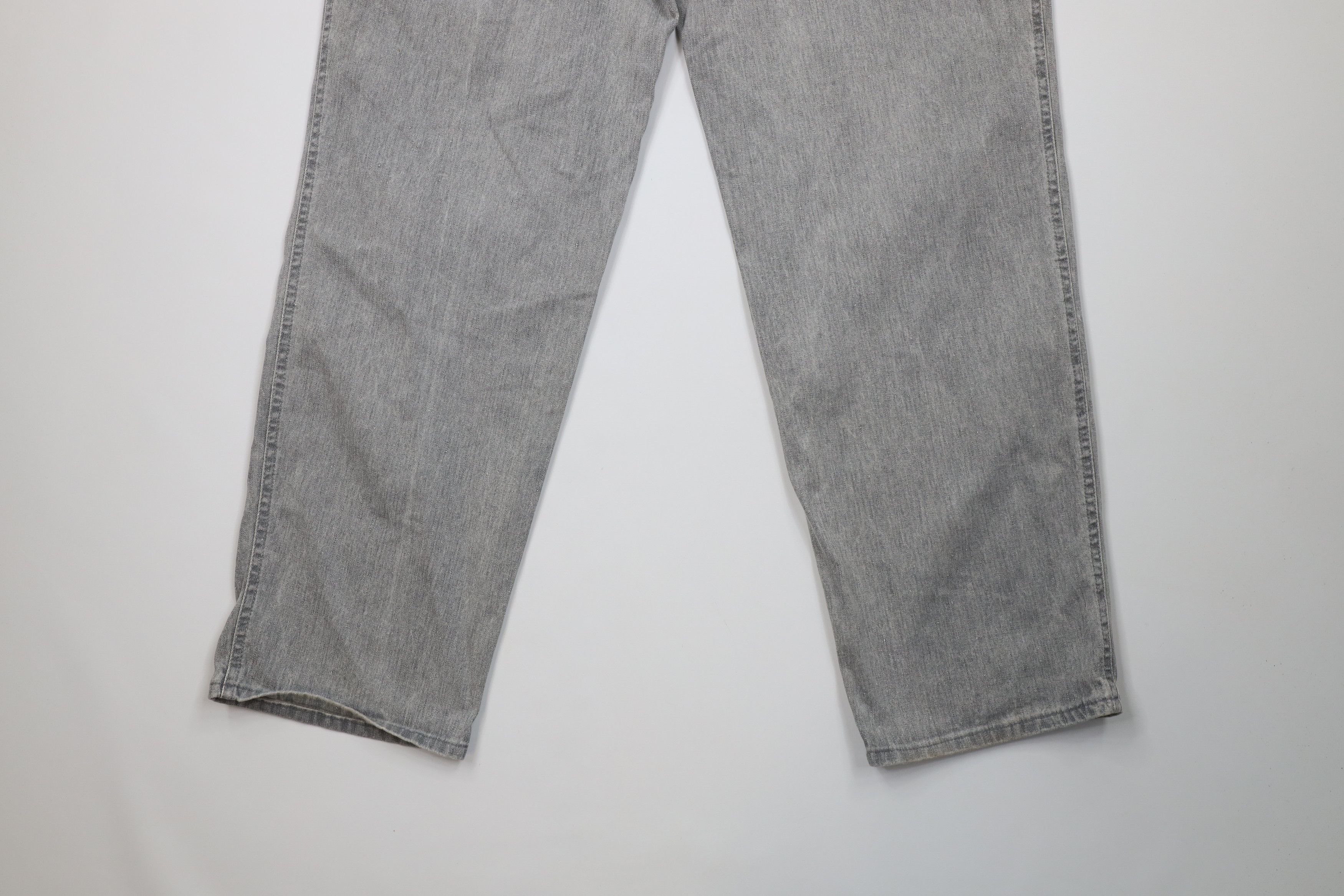 Vintage Vintage 90s Streetwear Relaxed Fit Wide Leg Jeans USA Size US 38 / EU 54 - 11 Thumbnail