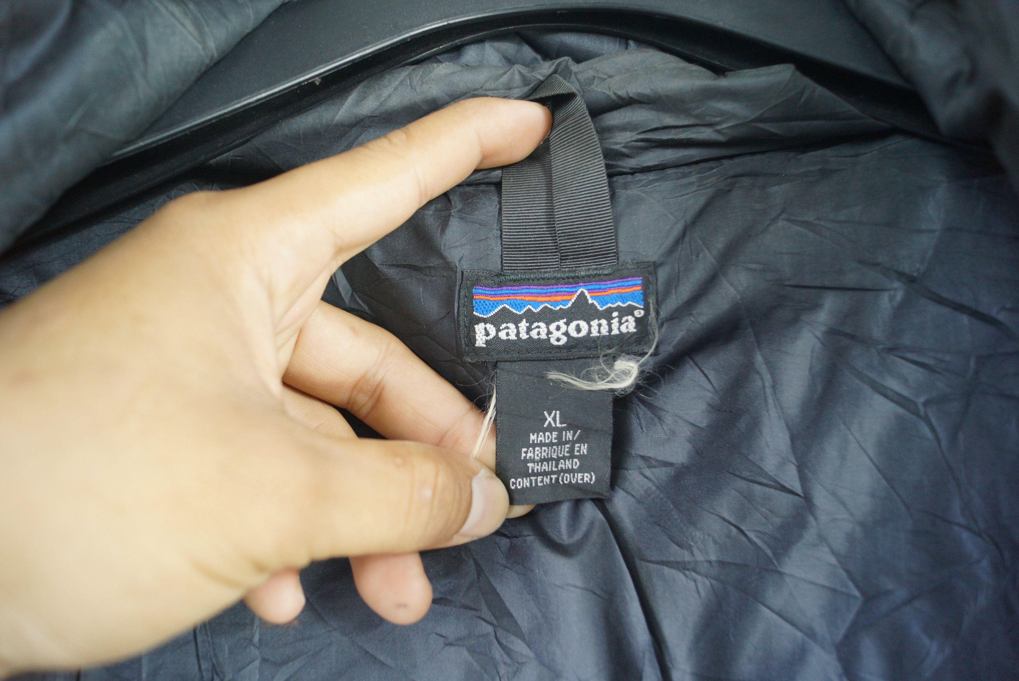 Patagonia × Vintage Rare Patagonia Puffer Jacket Nice Design Size US XL / EU 56 / 4 - 4 Thumbnail
