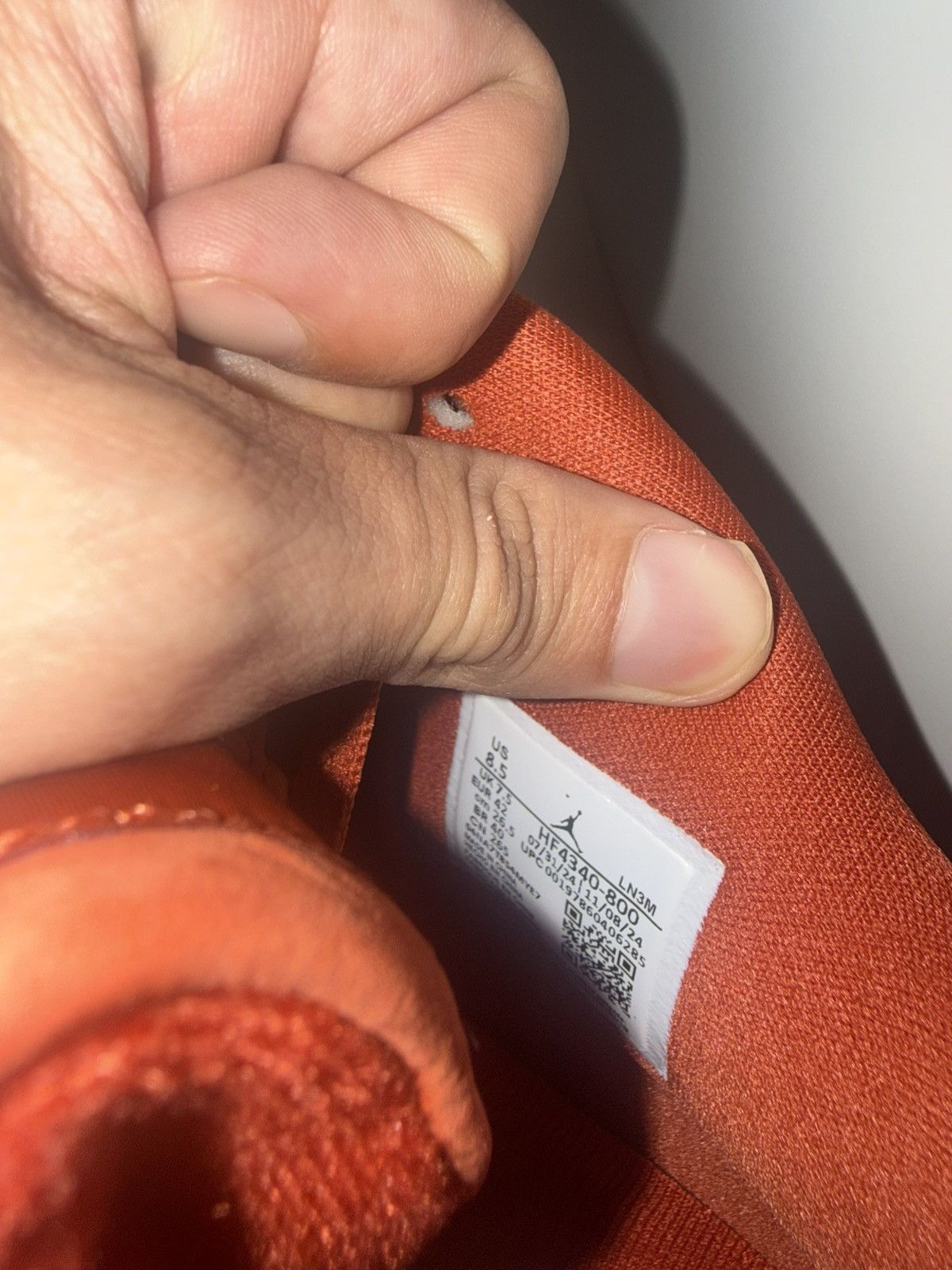 Jordan Brand Nike Air Jordan 4 Brick By Brick Size 8.5M 10 W In Hand Size US 8.5 / EU 41-42 - 11 Thumbnail