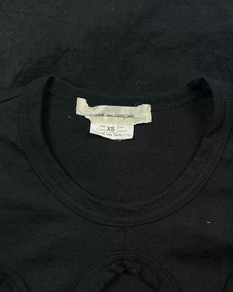 Comme des Garcons Comme Des Garcons Cutout black short sleeves Size XS / US 0-2 / IT 36-38 - 5 Thumbnail