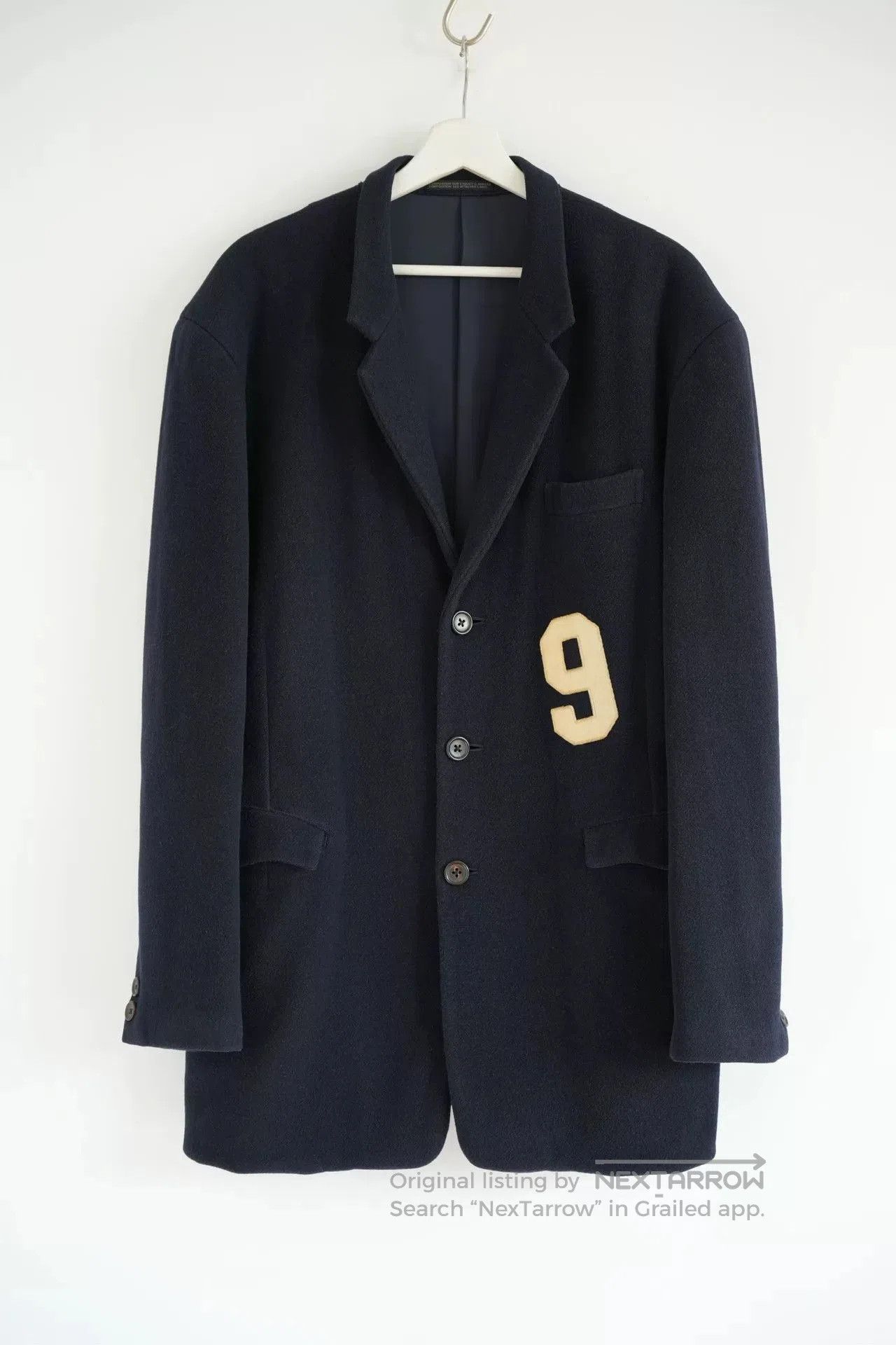 Yohji Yamamoto yohji yamamoto wool suit with number 9. Size US M / EU 48-50 / 2 - 1 Thumbnail