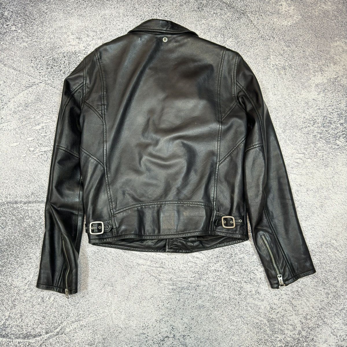 Schott Schott Mens Black Biker Jacket M size Size US M / EU 48-50 / 2 - 10 Thumbnail