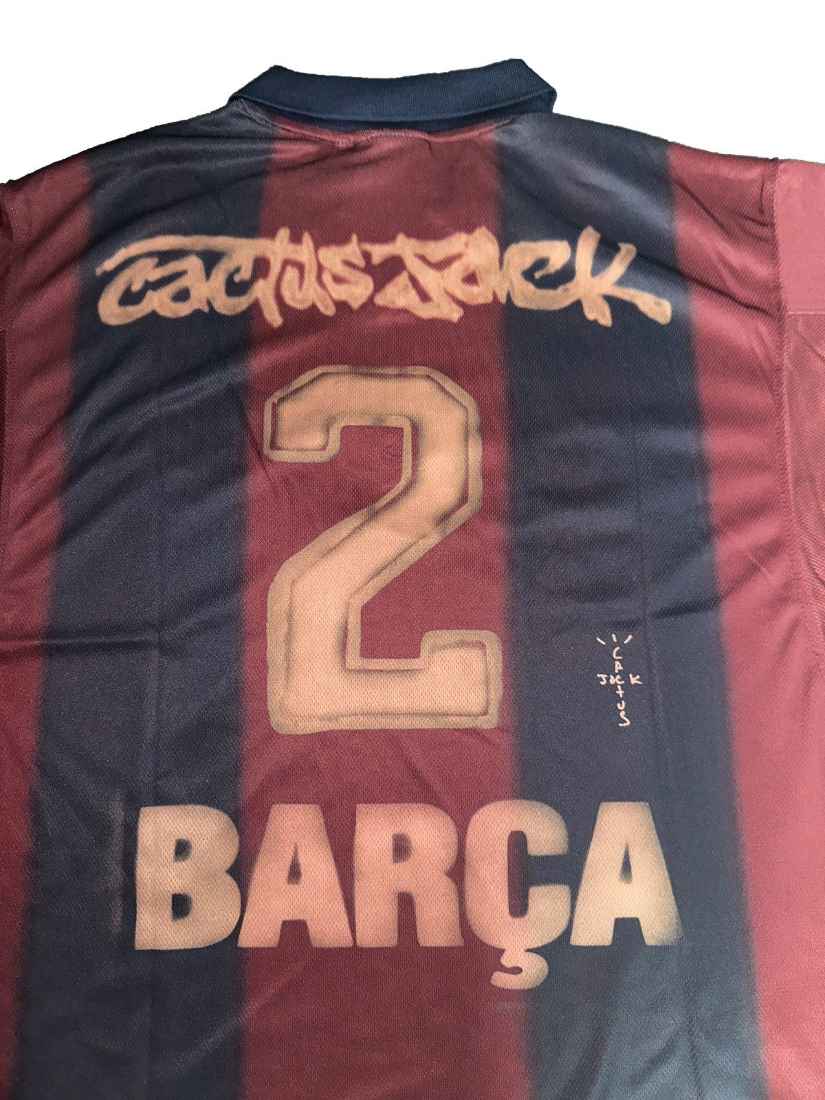 Nike × Travis Scott CJ X NIKE X FCB SKELETON RETRO JERSEY Size US L / EU 52-54 / 3 - 3 Thumbnail