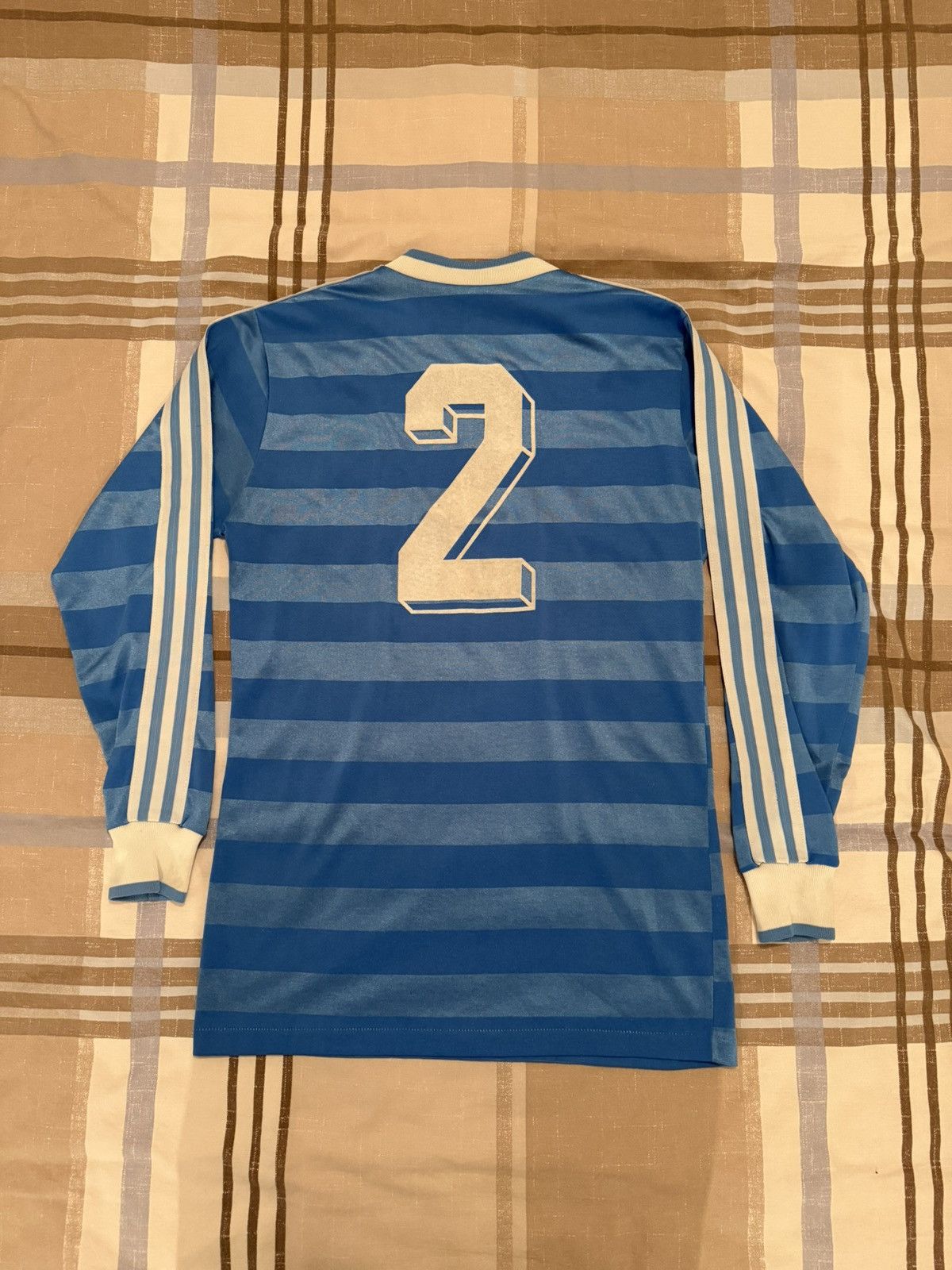 Adidas × Vintage Vintage Adidas ⚽️ FK Polet Dorcol Beograd Long Sleeve Jersey Size US M / EU 48-50 / 2 - 2 Thumbnail