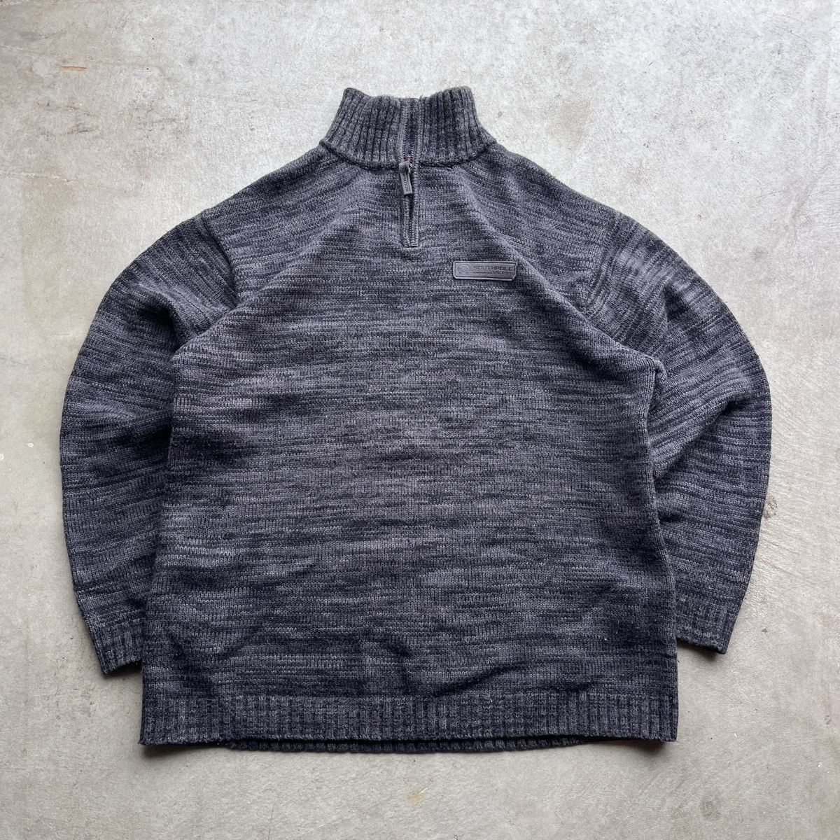 Southpole Vintage Y2K Southpole Knit Gray Quarter-Zip Size US XL / EU 56 / 4 - 1 Thumbnail