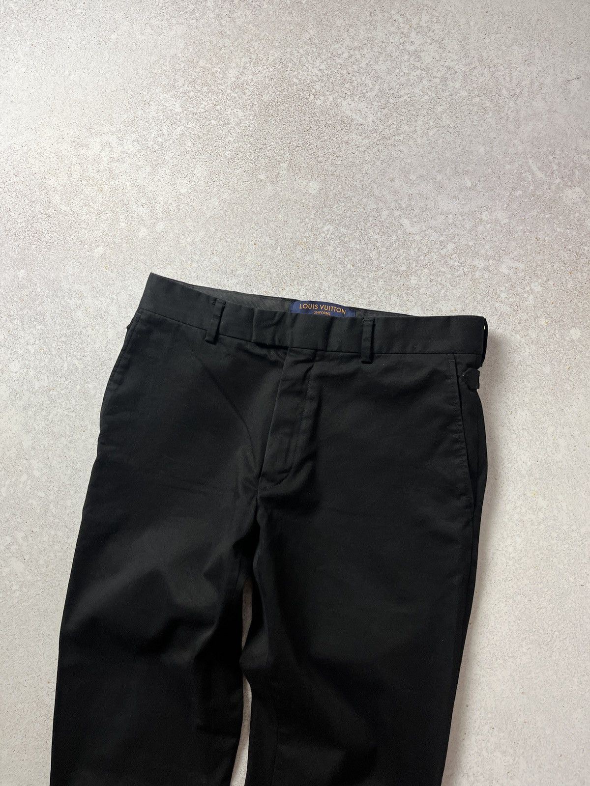 Louis Vuitton DDP Louis Vuitton Uniforms Cotton-Blend Pants Side Buckles Size US 30 / EU 46 - 3 Thumbnail