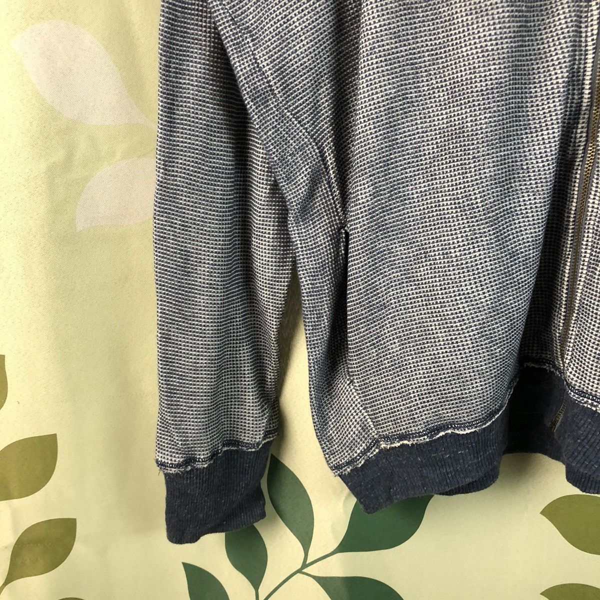 Diesel Diesel.Co Blue faded vintage worn sweater Hoodie #7447 Size US XL / EU 56 / 4 - 5 Thumbnail