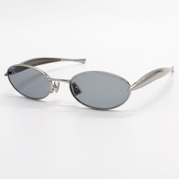 NEW BOTTEGA VENETA BV1386S 007 SUNGLASSES SILVER