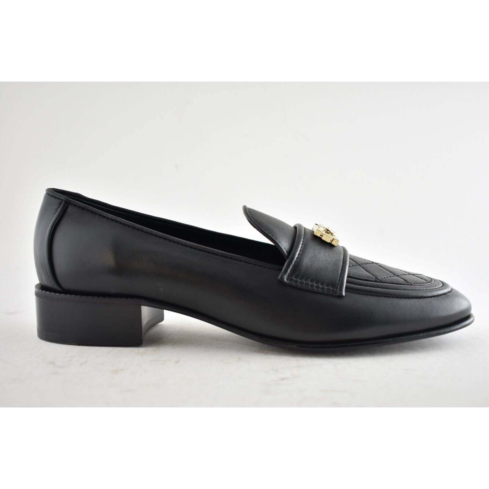 Chanel 20B Quilted Boy Lego Metal CC Mule Slip Flat Loafer 41.5 Size US 11.5 / IT 41.5 - 3 Thumbnail