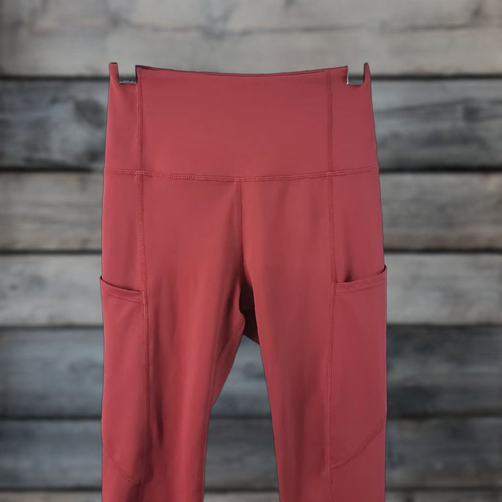 Vintage Zyia Womens Leggings Sz 2 Gray Pockets Cropped Activewear Size 26" / US 2 / IT 38 - 1 Thumbnail