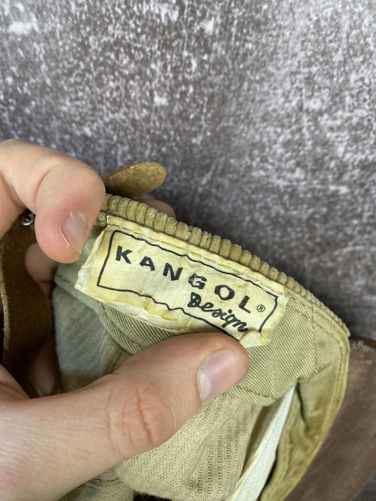 Kangol × Vintage Brown Kangol velvet made in USA 80s’ cap Size ONE SIZE - 11 Thumbnail