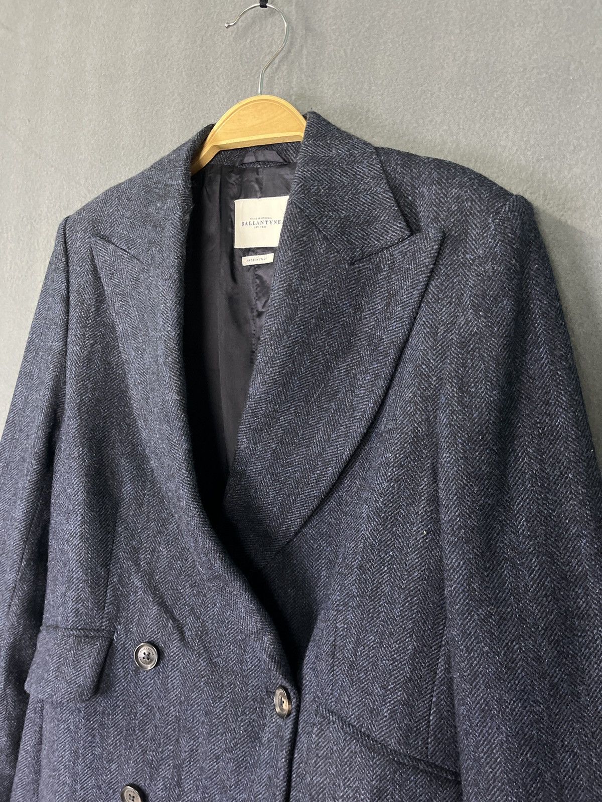 Ballantyne 🔥Last Drop🔥 Ballantyne Herringbone Blazer Made in Italy Size 40R - 7 Thumbnail