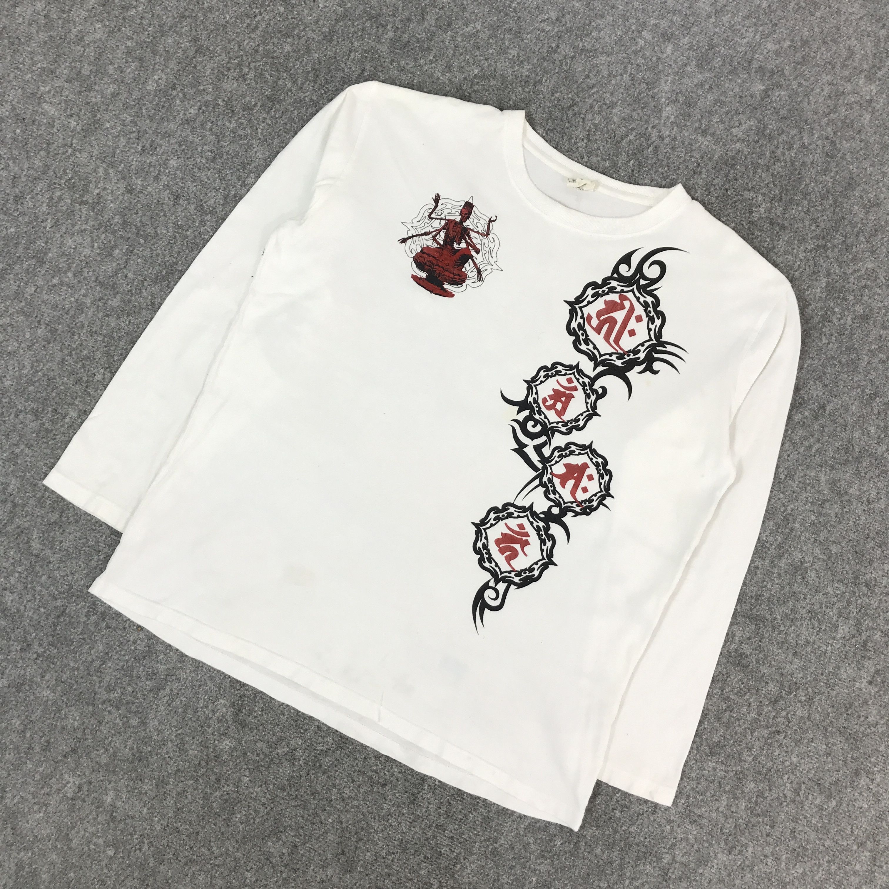 Japanese Brand JAPANESE BRAND JAPAN SKULL STYLE TSHIRTS Size US L / EU 52-54 / 3 - 5 Thumbnail