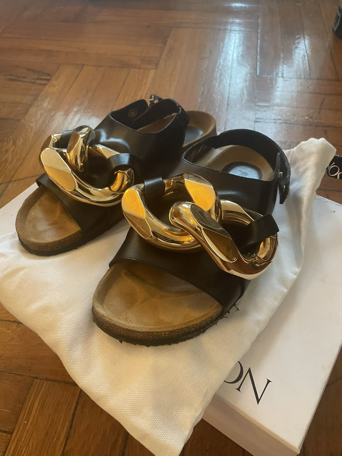 JW Anderson J.W Anderson Chain Link Sandals Size US 8 / IT 38 - 2 Thumbnail