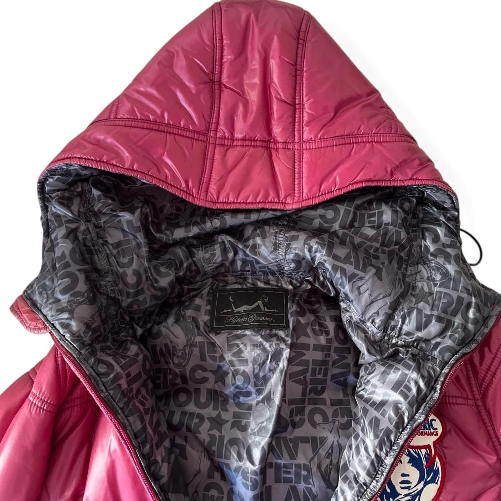 Hysteric Glamour Hysteric Glamour - Pink Puffer Jacket Hood Size M / US 6-8 / IT 42-44 - 4 Thumbnail