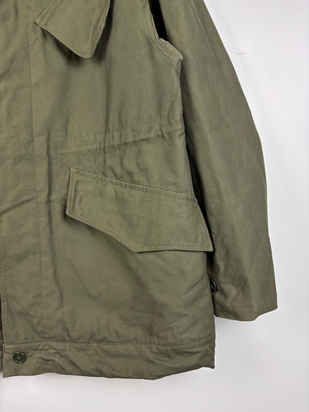 Other Vintage 1977 Dutch Military Army Coat Field Jacket Size ~M Size US M / EU 48-50 / 2 - 4 Thumbnail