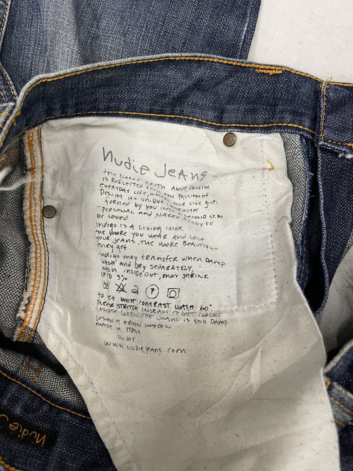 Nudie Jeans Nudie Jeans Distressed Size US 32 / EU 48 - 8 Thumbnail