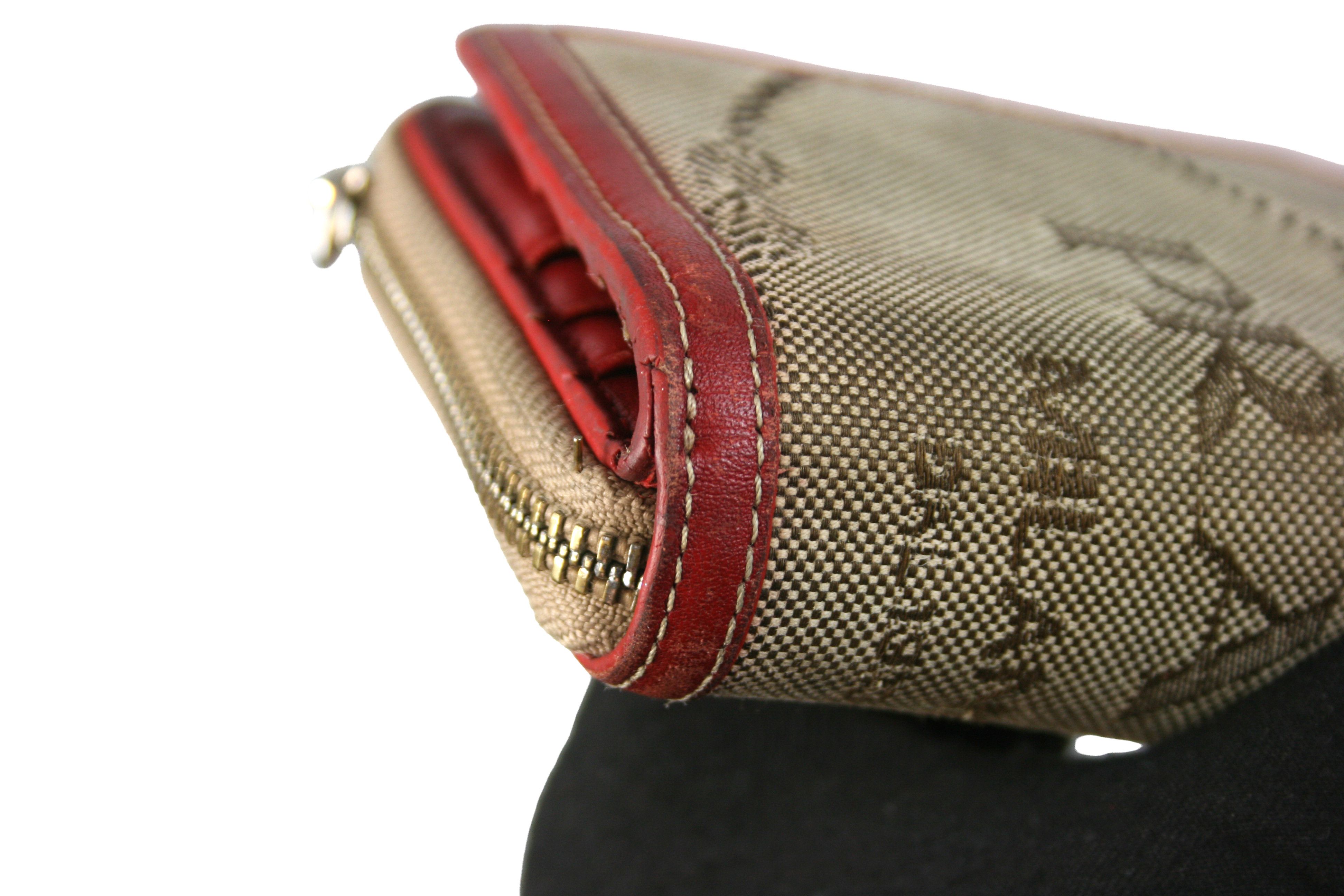 Prada 90S Big Logo Jacquard Wallet Vintage Size ONE SIZE - 11 Thumbnail