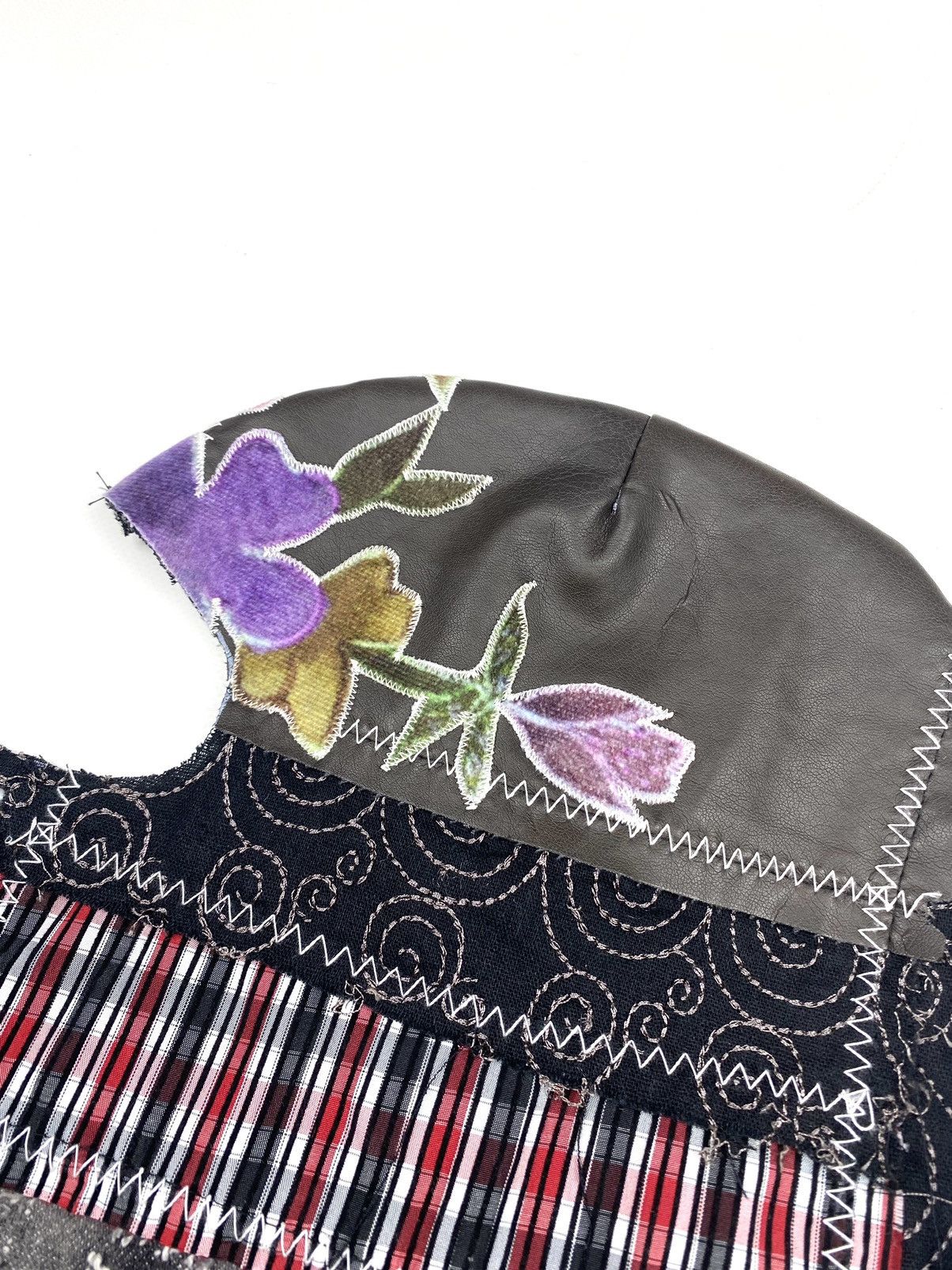 Japanese Brand Rare! Vintage Japanese Patchwork Balaclava Kapital Style Size ONE SIZE - 13 Thumbnail
