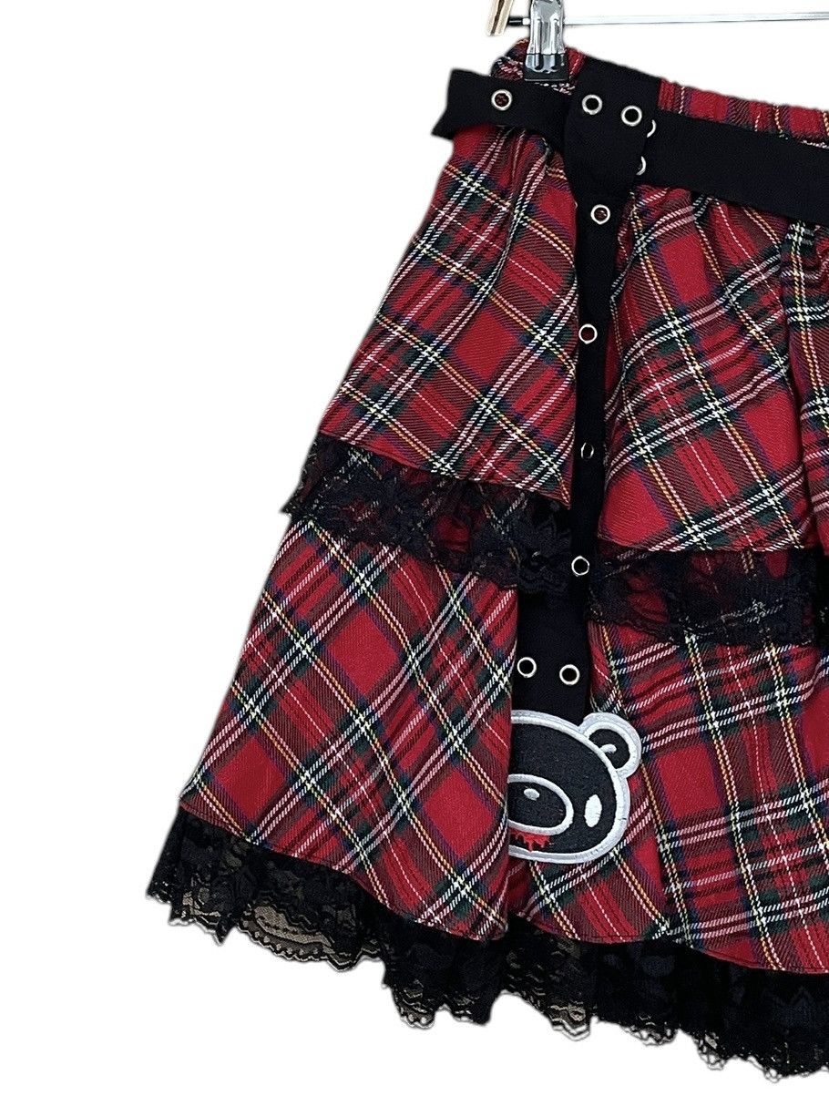 Japanese Brand × Seditionaries × Vintage Vintage Japanese Brand Gloomy Acdcray Bondage Skirt 1990s Size 22" - 3 Thumbnail