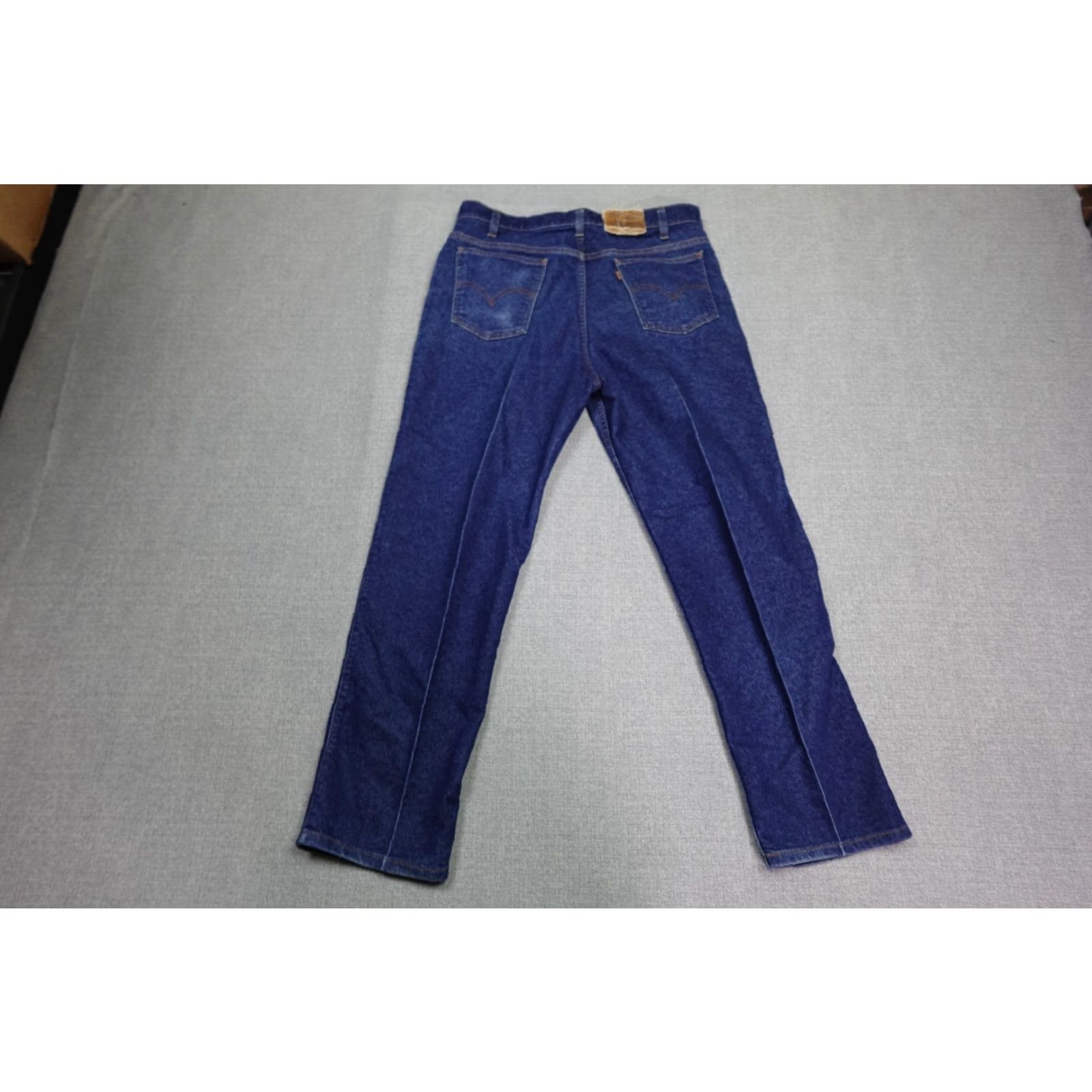 Levi's Levi's 540 Jeans Men 34x30 Blue Relaxed Dark Wash Straight Fit Denim Cotton Blend Jeans Size US 34 / EU 50 - 4 Thumbnail