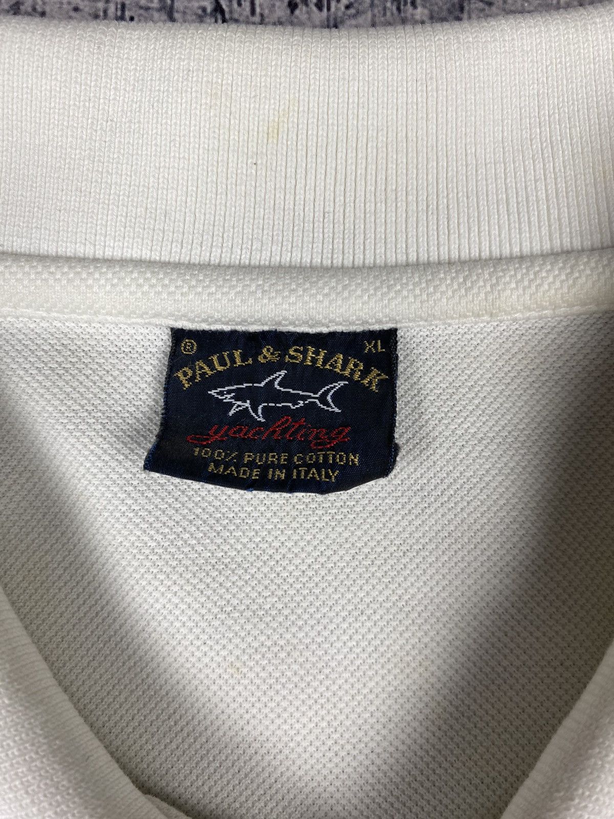 Paul & Shark × Vintage Vintage Paul & Shark Yachting Polo Tee T Shirt Size XL Size US XL / EU 56 / 4 - 9 Thumbnail