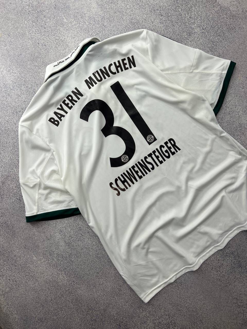 Bayern Munich 2013/14 Away Adidas Jersey #31 Schweinsteiger
