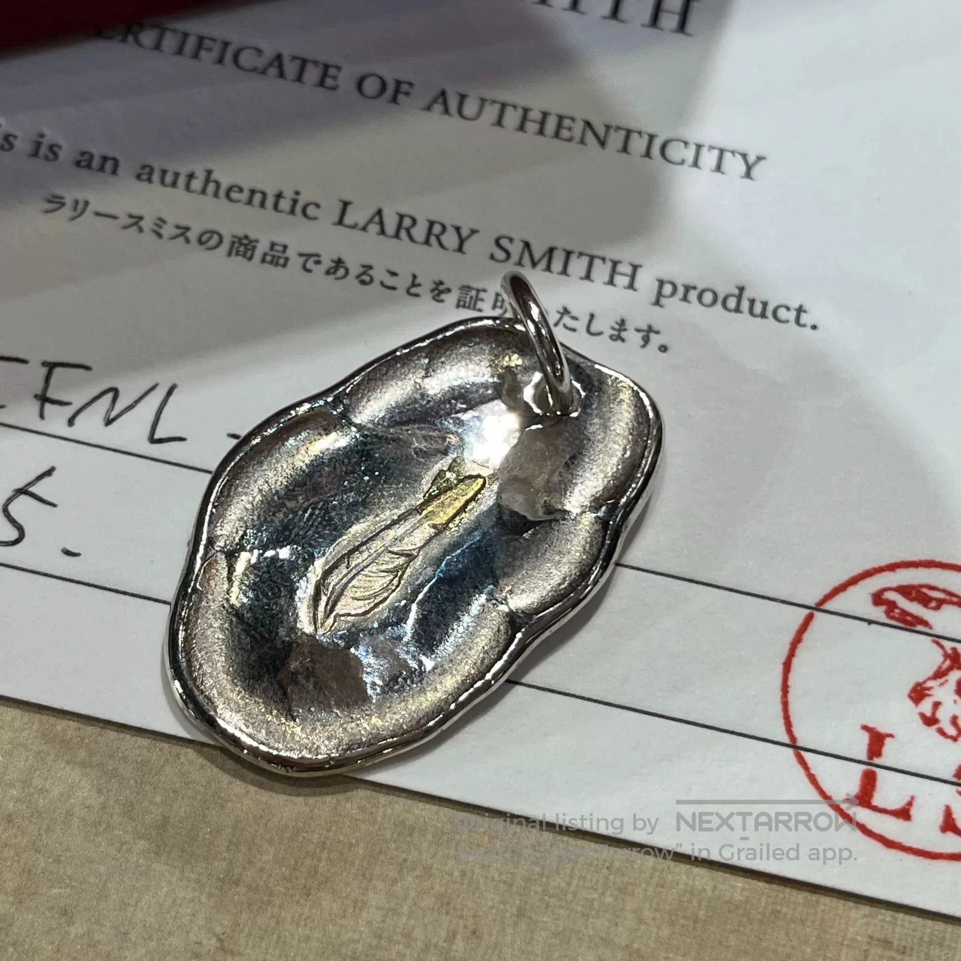 Larry Smith larry smith gold abalone shell pendant. Size ONE SIZE - 3 Thumbnail