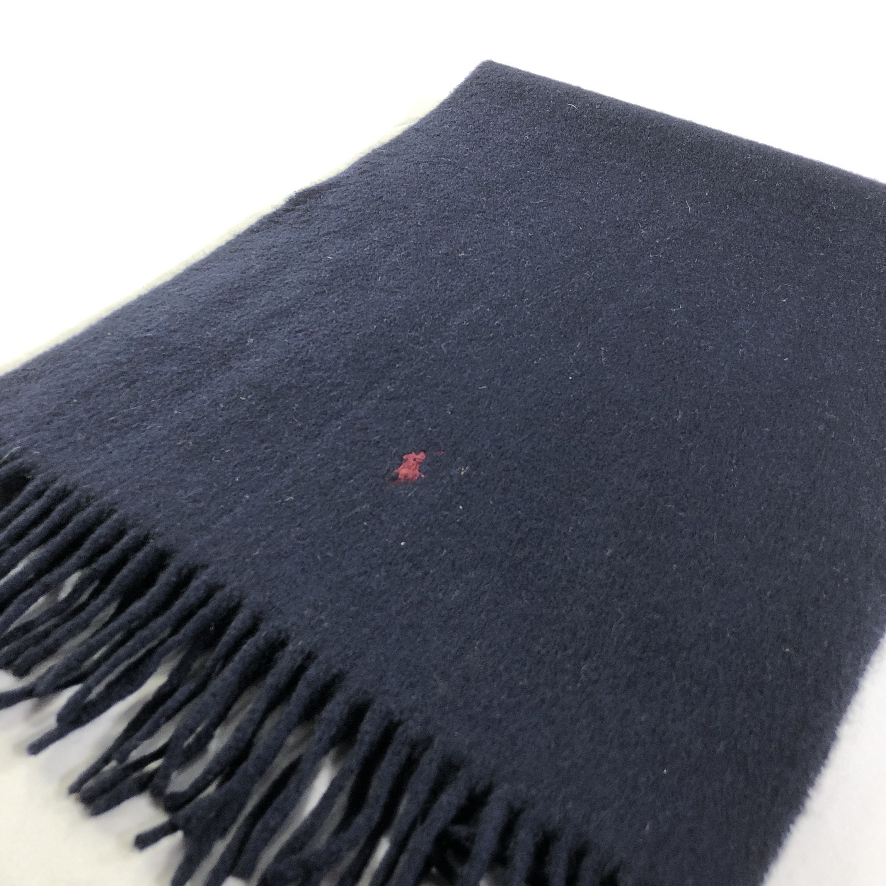 Polo Ralph Lauren Polo Ralph Lauren Plain Cashmere Scarf Muffler V1563 Size ONE SIZE - 3 Thumbnail