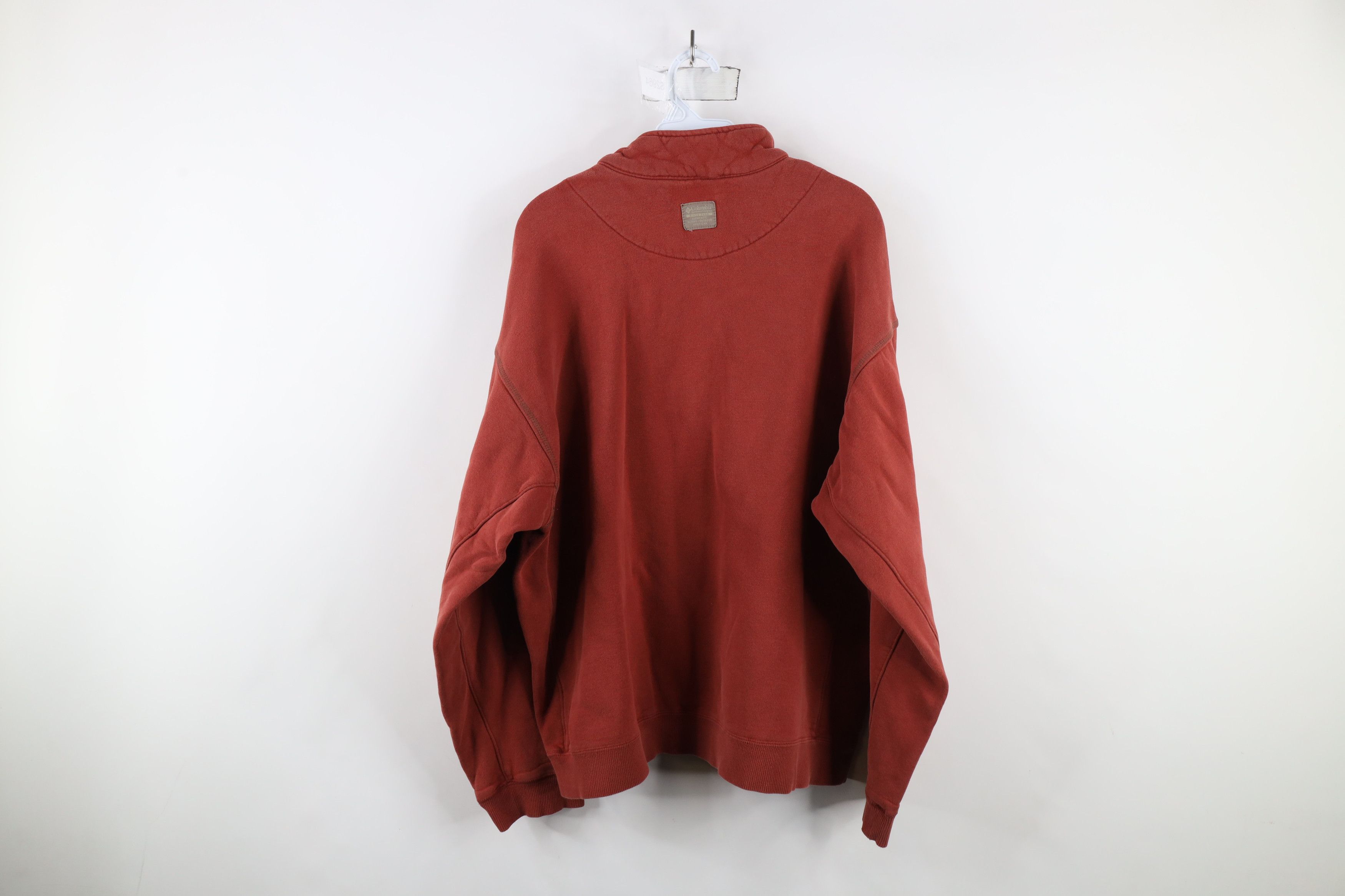 Columbia × Vintage Vintage Columbia Half Zip Pullover Sweatshirt Orange Size US XL / EU 56 / 4 - 12 Thumbnail