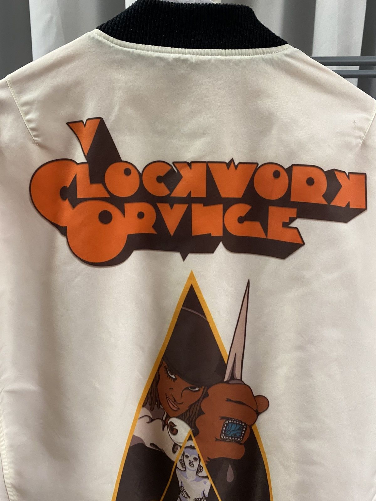 Flatbush Zombies Flatbush Zombie Clockwork Orange Bomber Jacket Size US L / EU 52-54 / 3 - 3 Thumbnail
