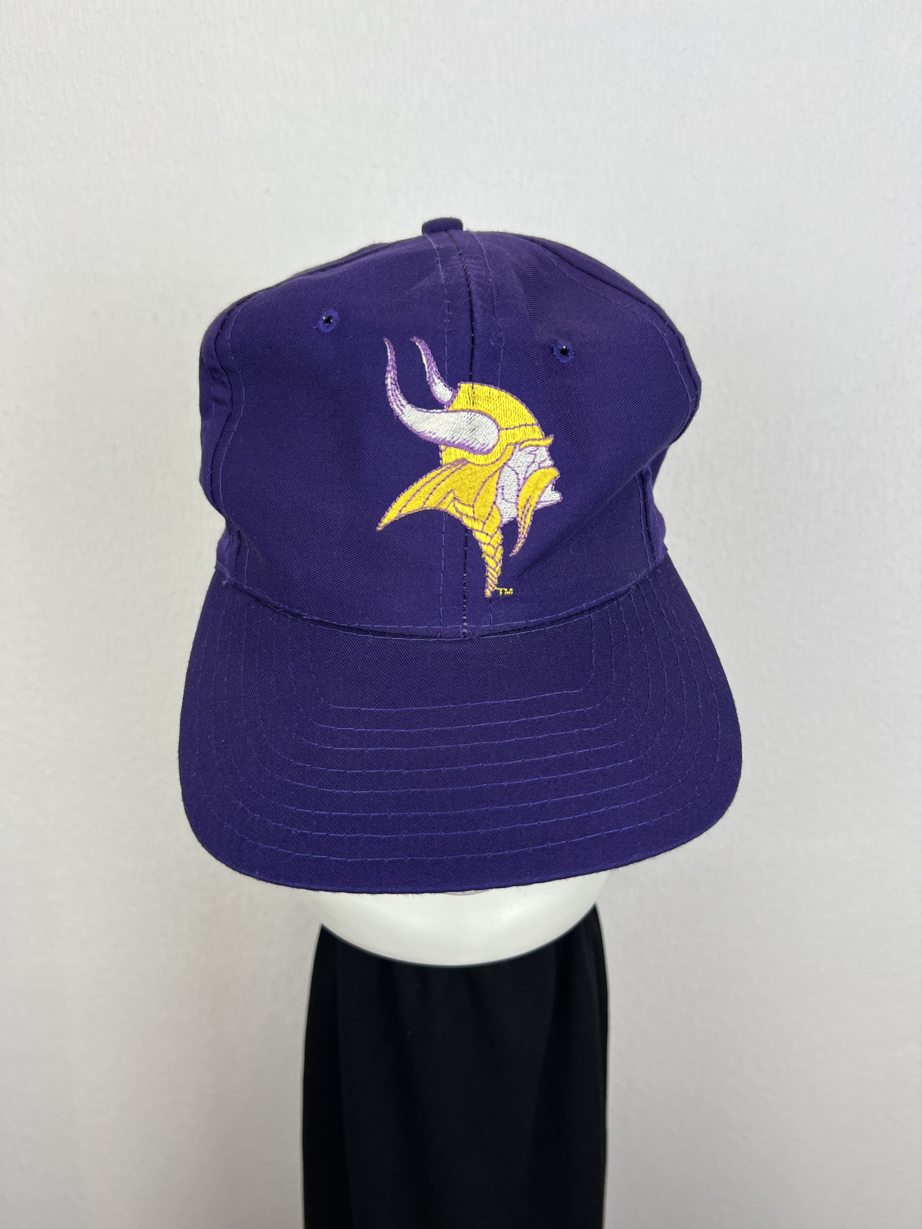 NFL Vintage 90's Minnesota Vikings Hat Cap Snapback NFL Size ONE SIZE - 1 Thumbnail