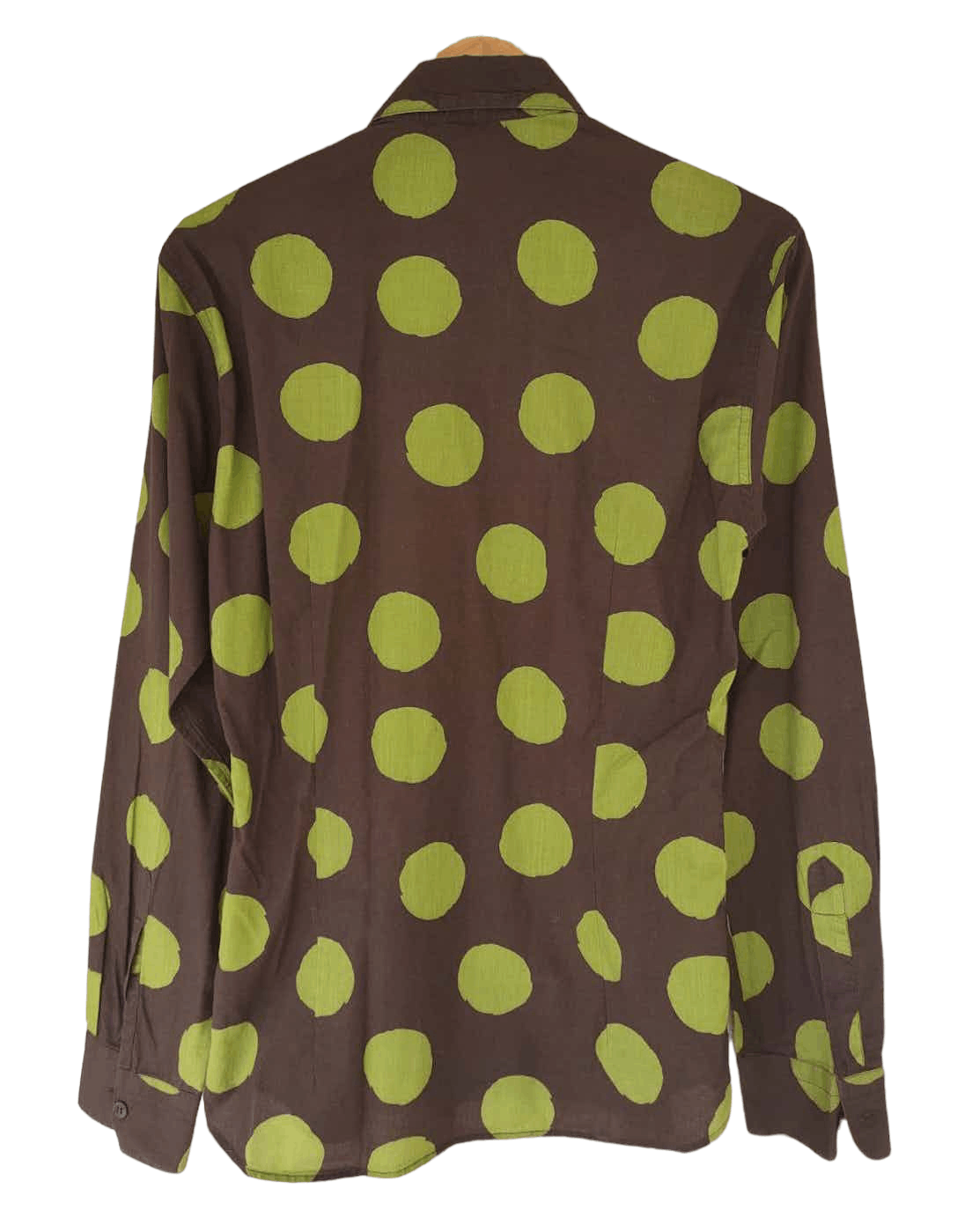 Designer × agnes b. Agnes B Polka Shirt Blouse Size S / US 4 / IT 40 - 2 Thumbnail