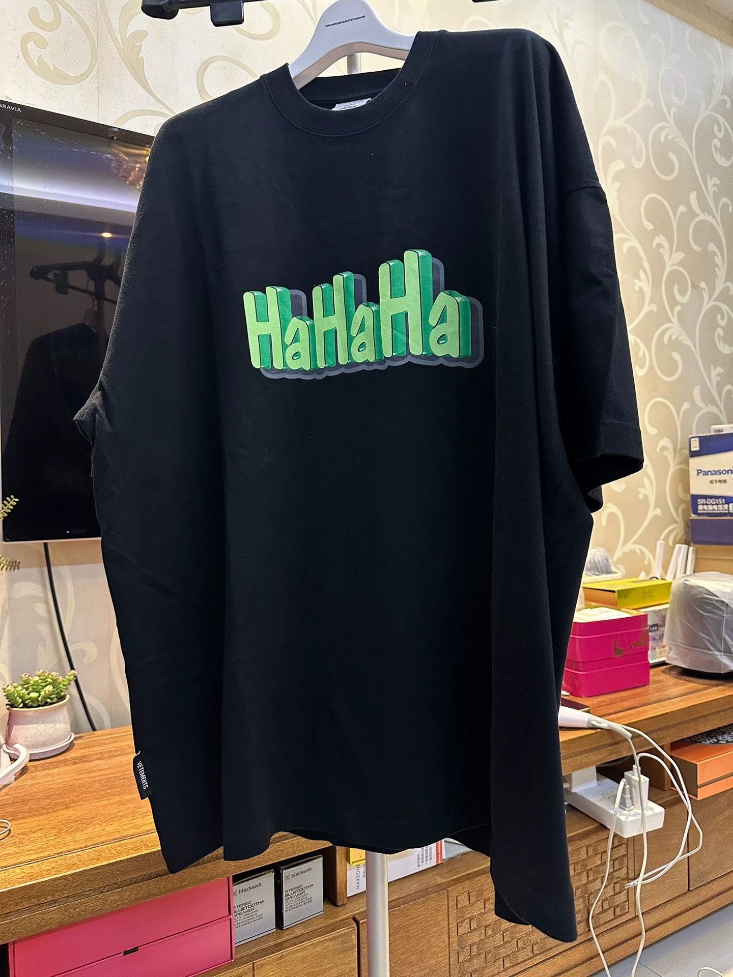 Vetements Vetements Hahaha 19AW Short Sleeve - dmc Size US M / EU 48-50 / 2 - 1 Thumbnail
