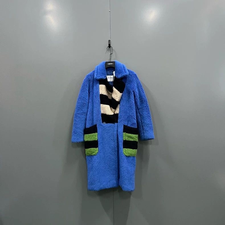 Max Mara Max Mara Show style color-block teddy coat Size S / US 4 / IT 40 - 1 Thumbnail