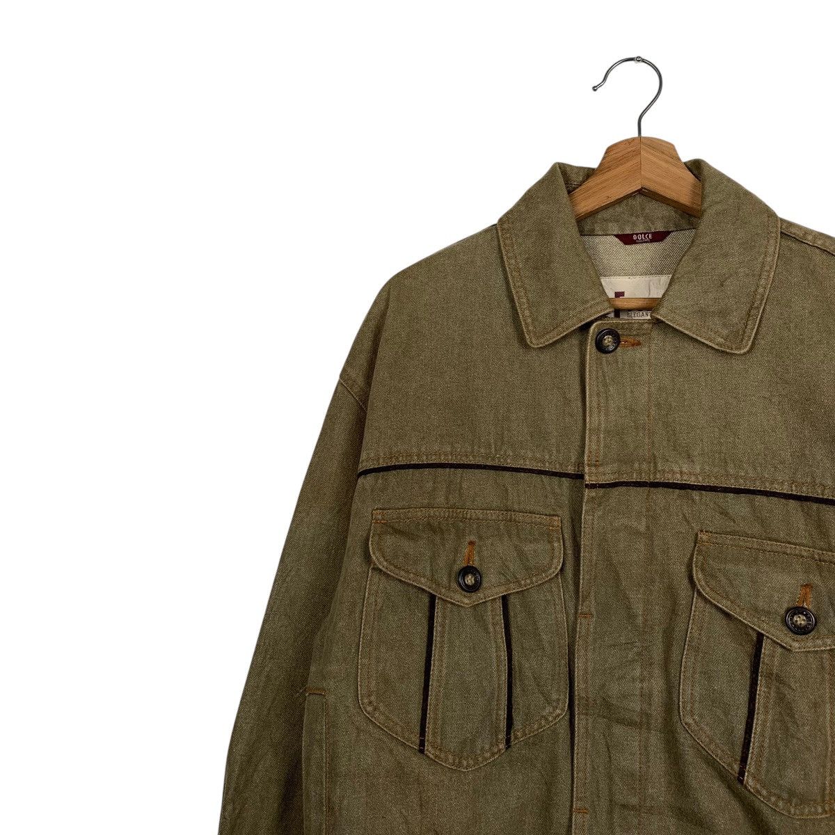 Japanese Brand Japanese Brand E Dolce Elegante Denim Jacket Size US M / EU 48-50 / 2 - 6 Thumbnail