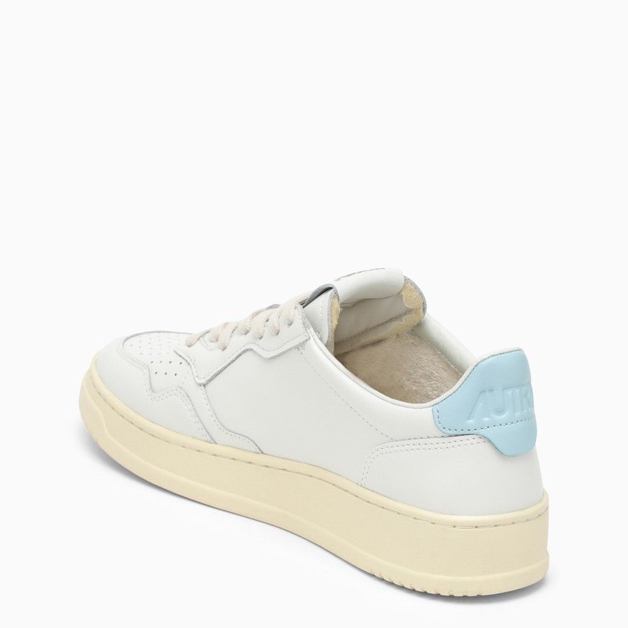 AUTRY o1d2blof0824 Low-Top Trainers in White & Light Blue Size US 11 / IT 41 - 4 Thumbnail