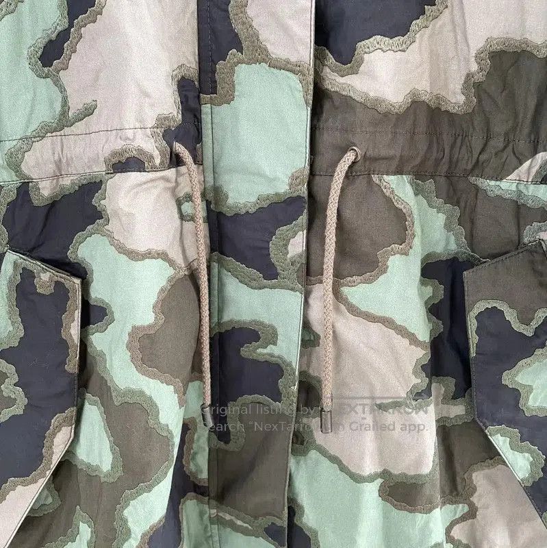 Valentino Valentino Green Camo Cotton Jacket for Women . Size L / US 10 / IT 46 - 3 Thumbnail
