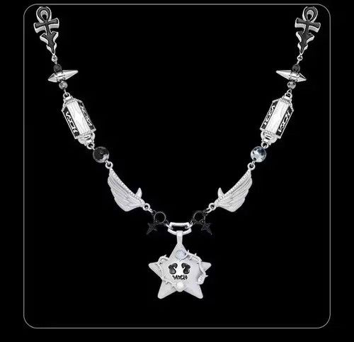 Jewelry Wings Stitching Star Necklace Size ONE SIZE - 2 Thumbnail
