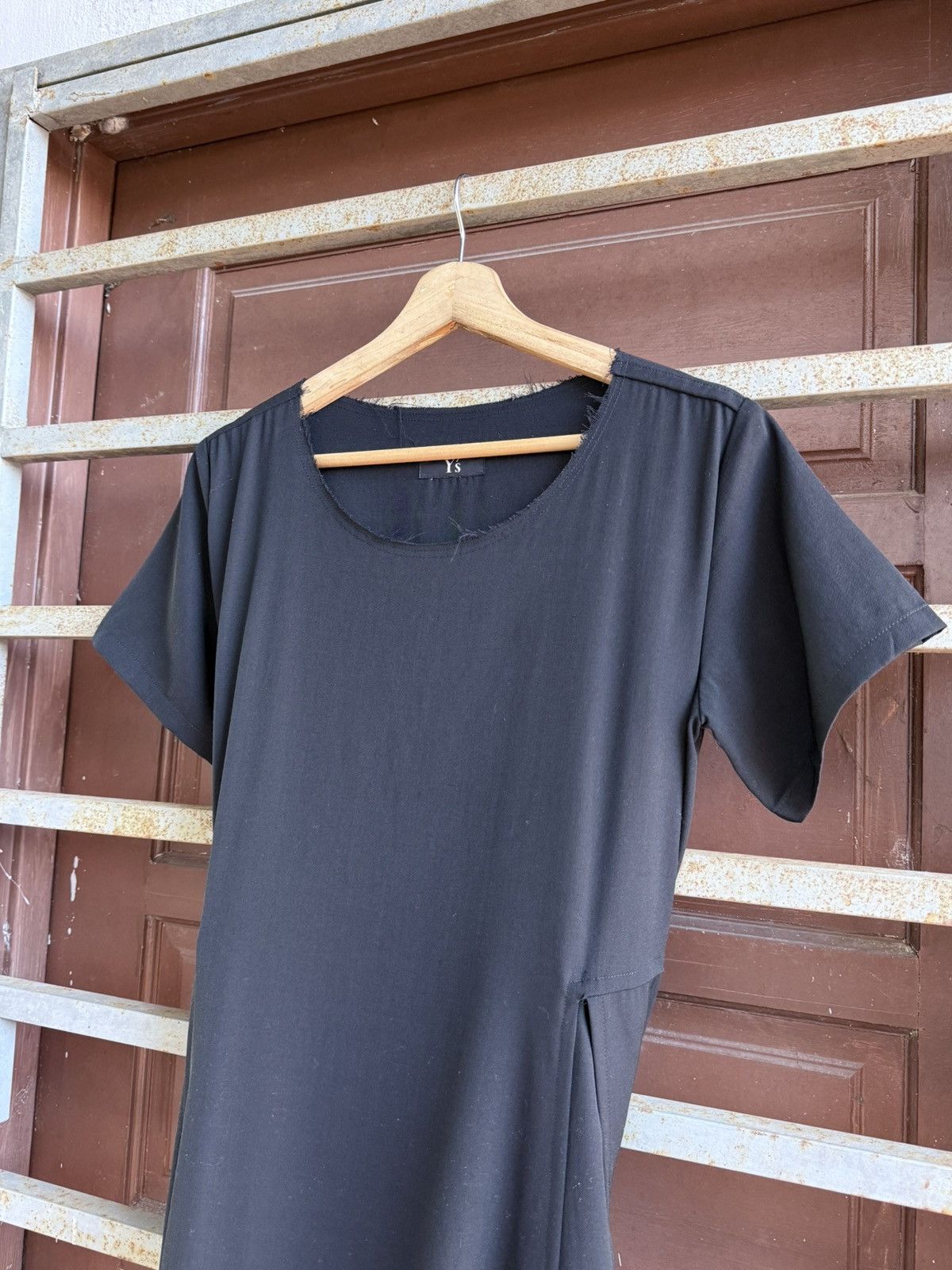 Y's × Yohji Yamamoto Vintage Y’s Black Slim Gown Size M / US 6-8 / IT 42-44 - 4 Thumbnail