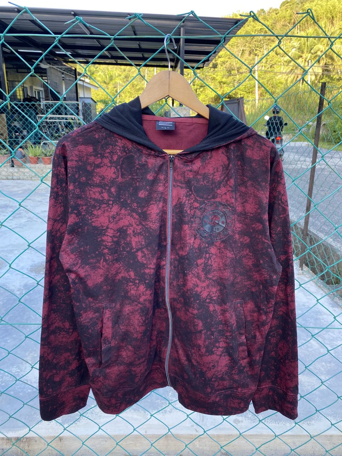 Japanese Brand Beumere punk style zip up shirt hoodie Size US L / EU 52-54 / 3 - 1 Thumbnail