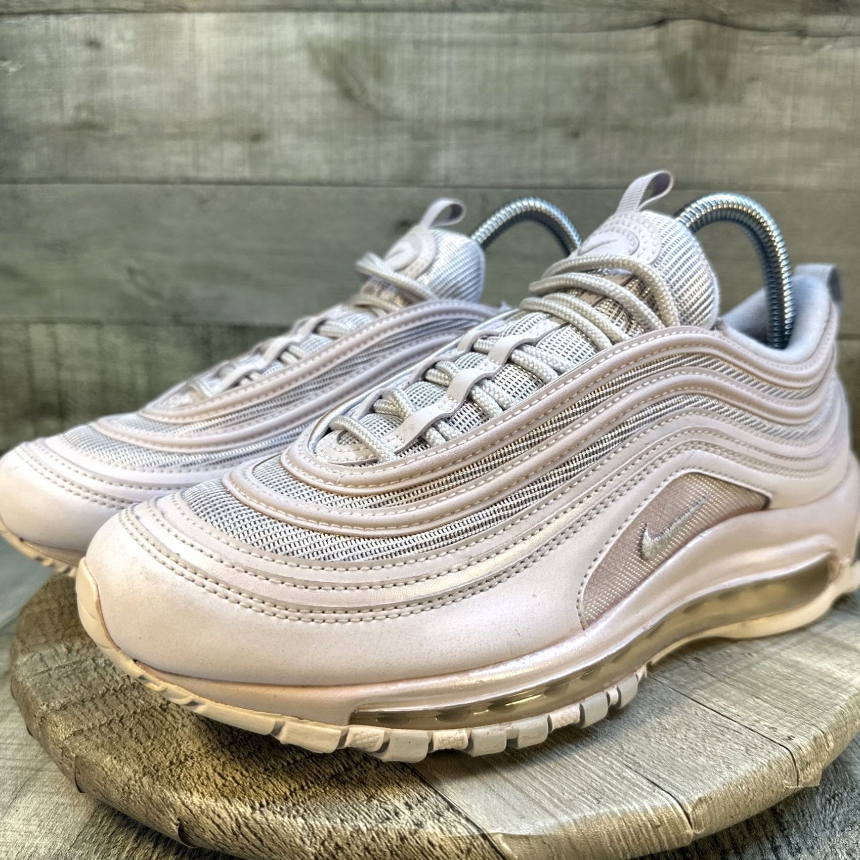 Nike Nike Air Max 97 Women’s Shoes Size 8 White Pure Platinum Sneaker 2019 Size US 8 / IT 38 - 4 Thumbnail