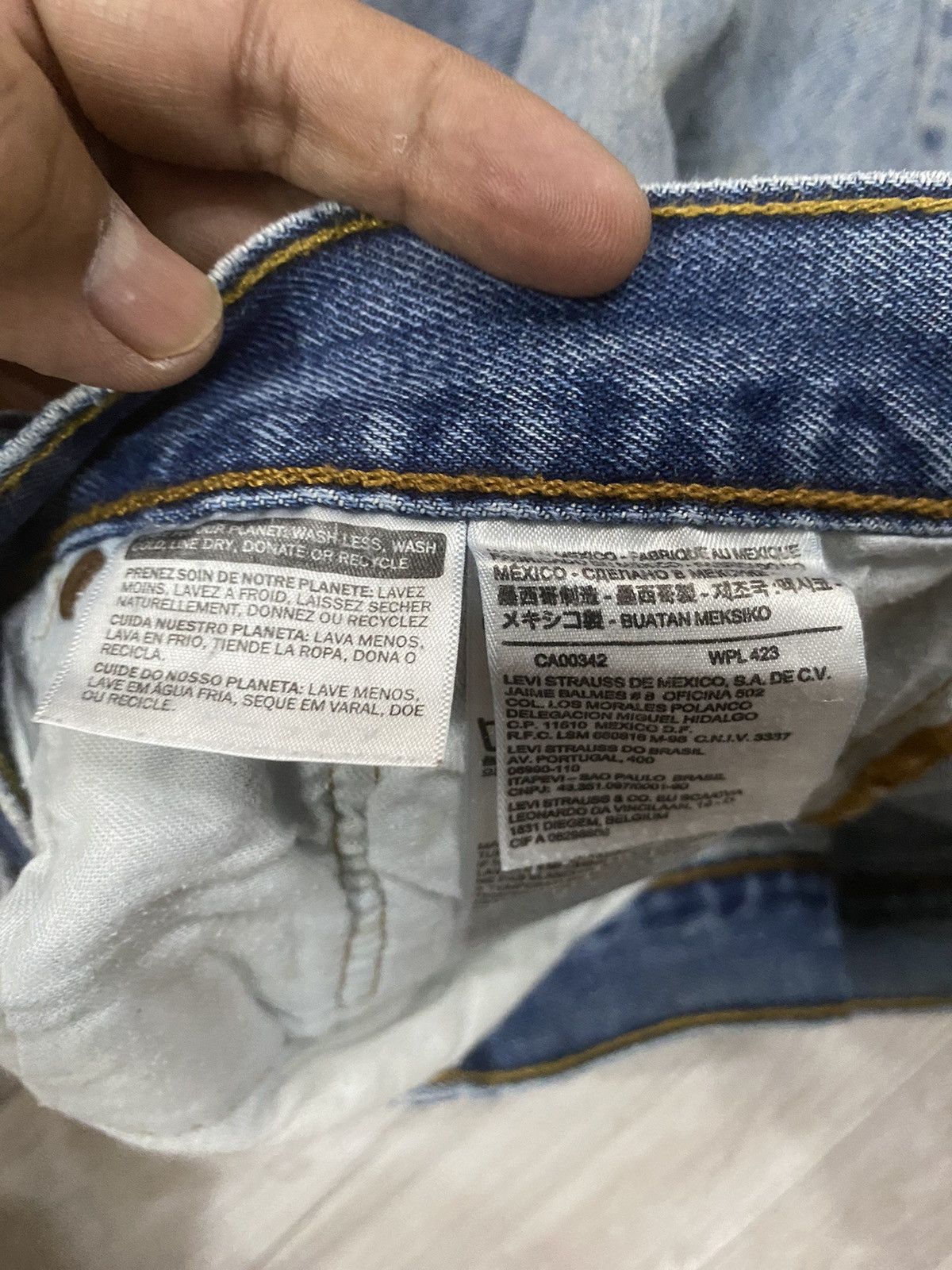 Levi's × Levi's Vintage Clothing Y2k 501 denim wash jeans size 38 Size US 38 / EU 54 - 10 Thumbnail