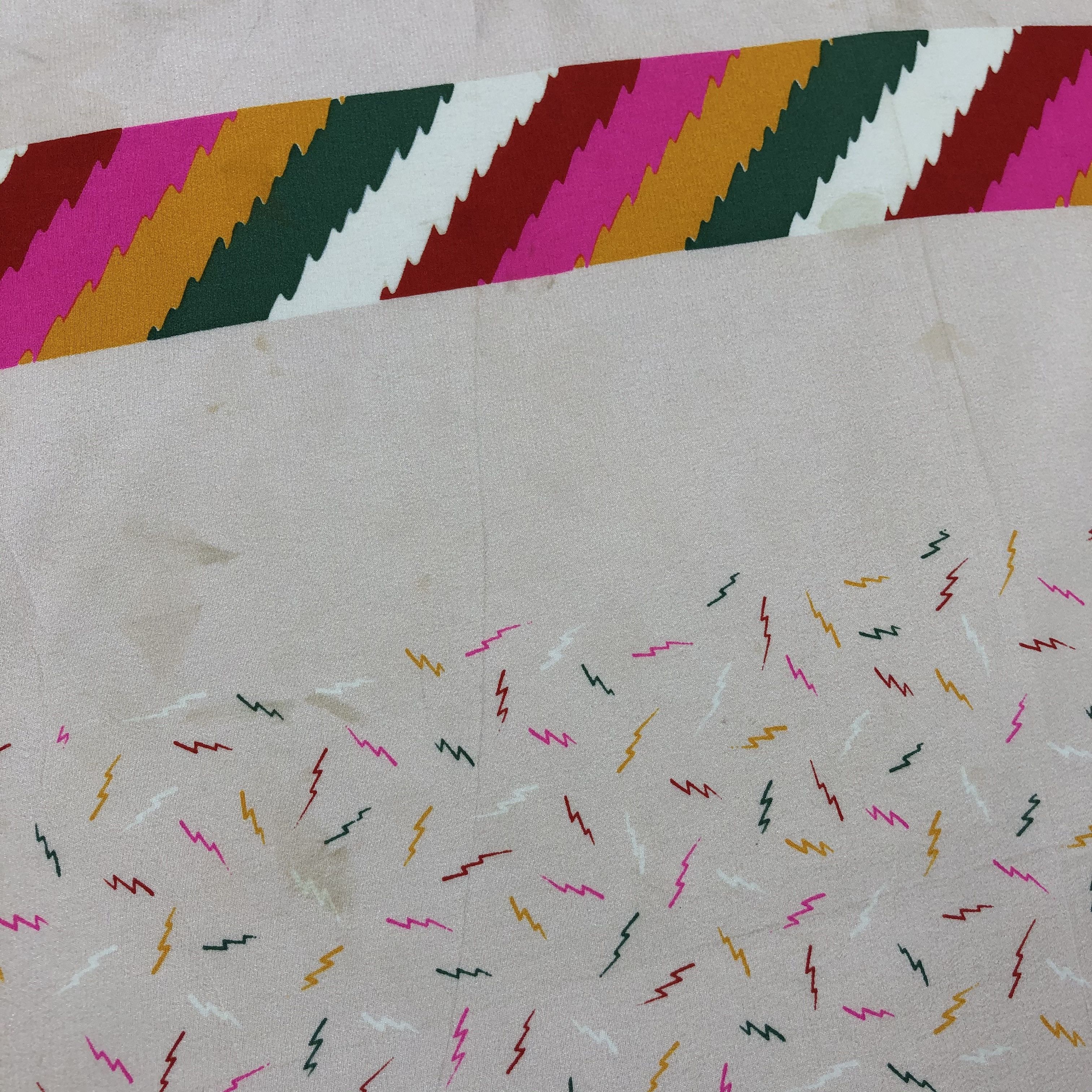 Hanae Mori Vintage Hanae Mori Silk Scarf Size ONE SIZE - 12 Thumbnail